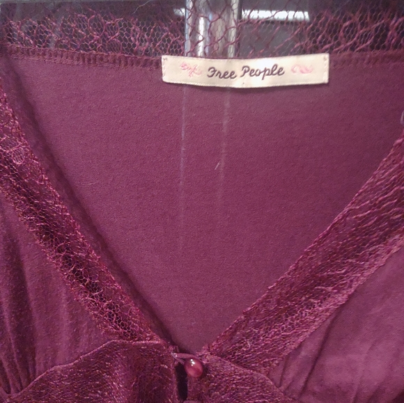 Free People three button top/cardigan - Picture 5 of 5